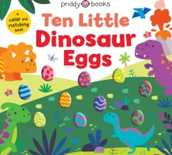 Readerlink Distribution Services Priddy Books Little Squishies: Ten Little Dinosaur Eggs Interactive Board Book*Kids Reading, Writing & Speech|Kids Books
