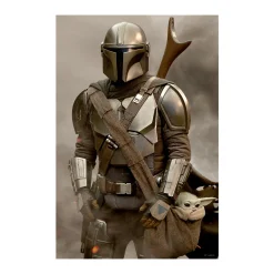 AreYouGame Prime 3D Star Wars: The Mandalorian Helmet Shaped 300-Piece 3D Lenticular Jigsaw Puzzle* Star Wars|Puzzles