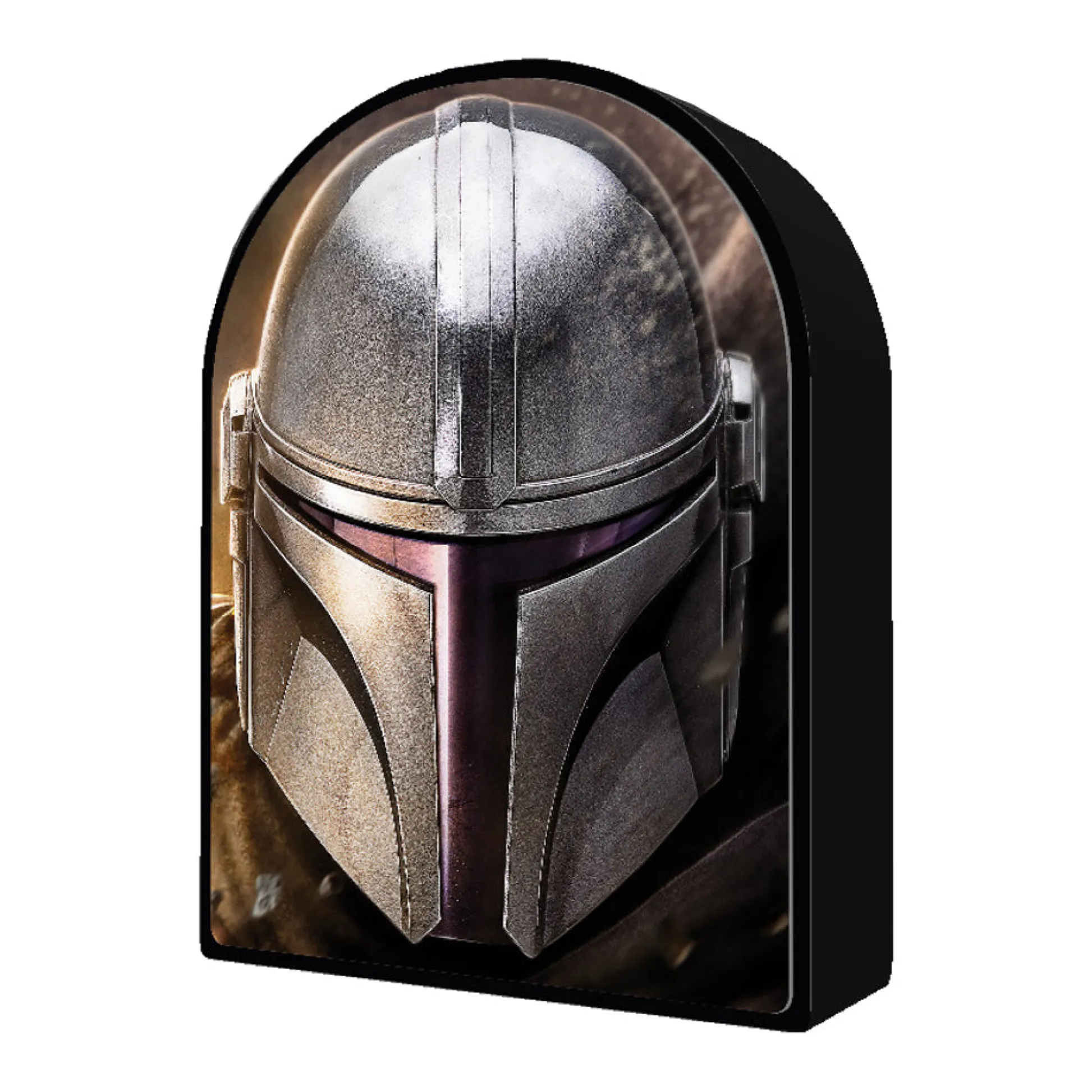AreYouGame Prime 3D Star Wars: The Mandalorian Helmet Shaped 300-Piece 3D Lenticular Jigsaw Puzzle* Star Wars|Puzzles
