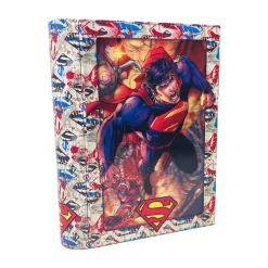 AreYouGame Prime 3D Superman 300-Piece 3D Lenticular Jigsaw Puzzle in Collectible Tin Book* Dc Comics|Puzzles