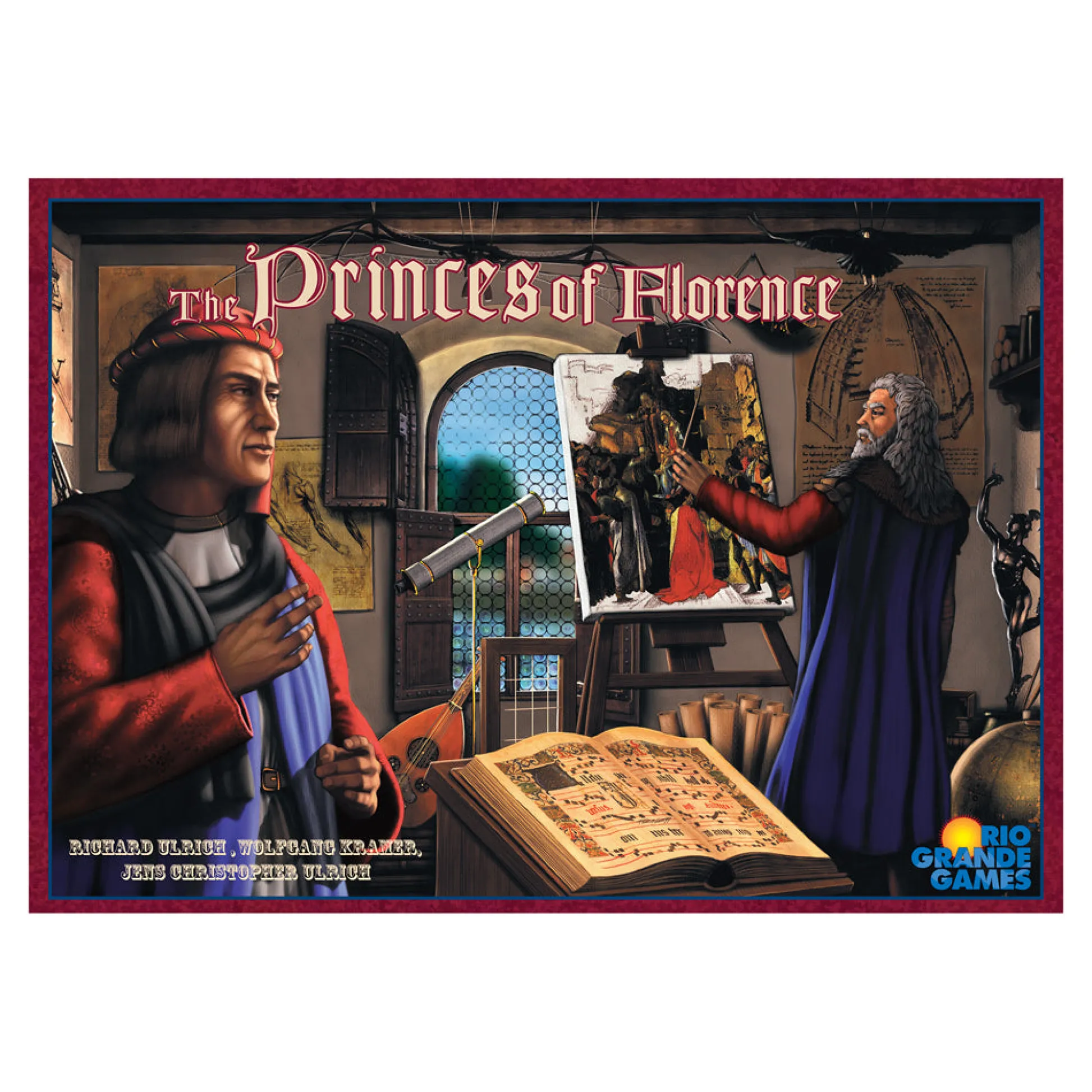AreYouGame Princes of Florence Strategic Board Game by Rio Grande* Board Games|Role-Playing Games