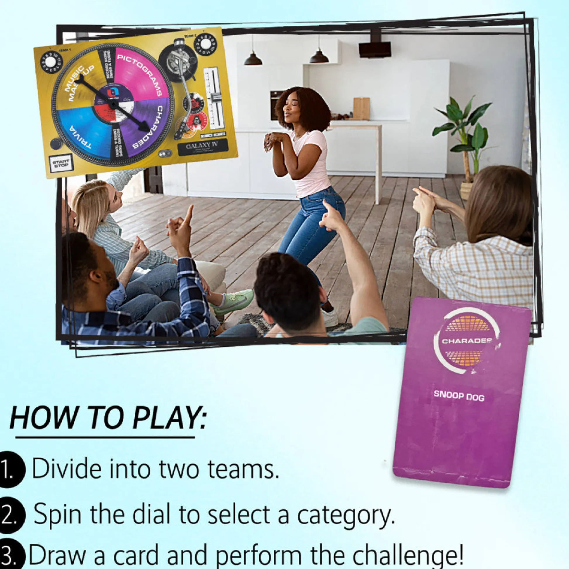 Flat River Group Project Genius: Off the Record - 80's & 90's Music Party Game* Social & Emotional Skills|Role-Playing Games