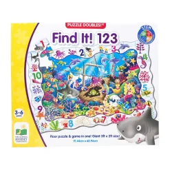 AreYouGame Puzzle Doubles! Find It Underwater Adventure - 50 pc* Puzzles