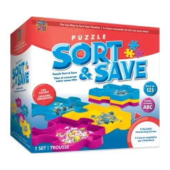 AreYouGame Puzzle Sort & Save Colorful Organizing Trays* Puzzles