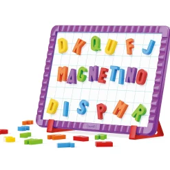 Flat River Group Quercetti Magnetic ABC Spell Master Set - 44 Colorful Letters for Kids 4+* Preschool Education Toys & Activities