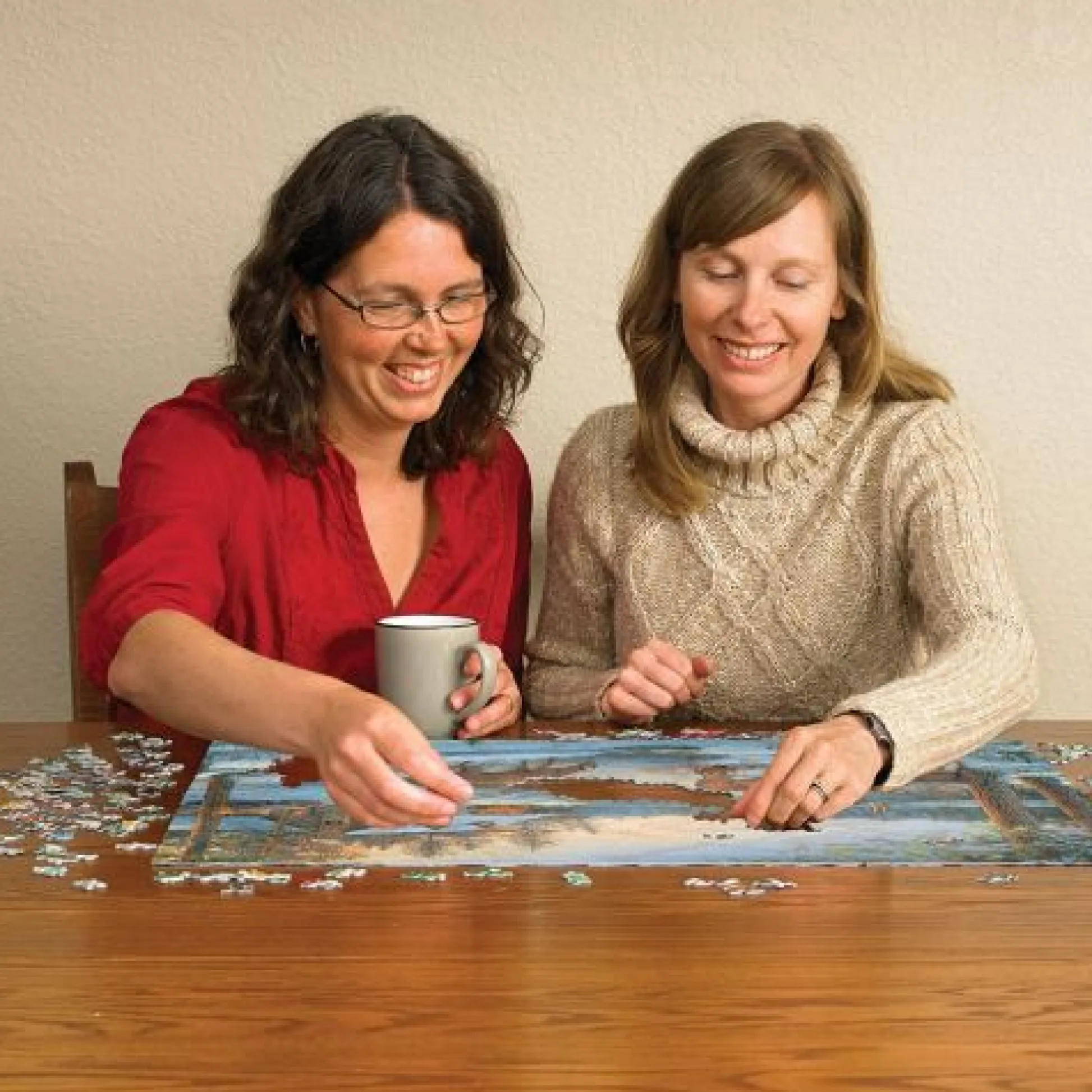 Calendar Holdings, LLC Quiet Place Linen Texture 1000pc Jigsaw Puzzle* Puzzles