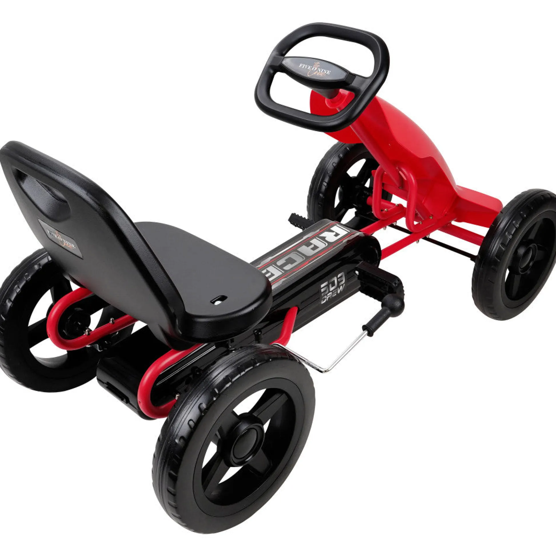 Flat River Group Race Z Pedal Go Kart - Red - Adjustable Seat - Sporty Design* Ride-Ons