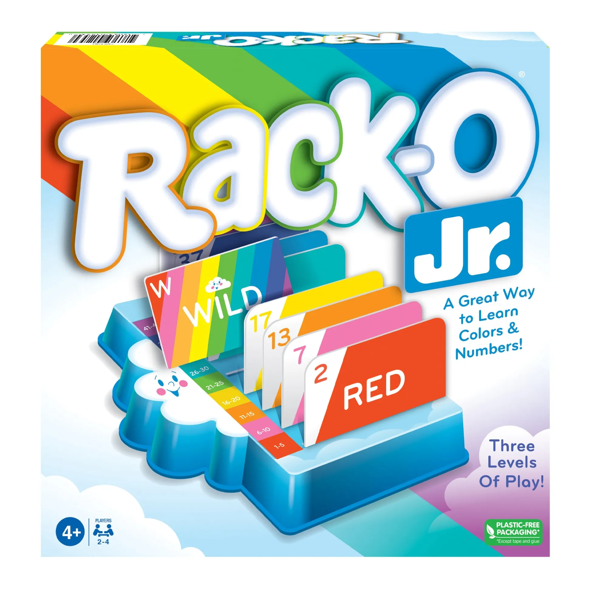 AreYouGame Rack-O Jr. Rainbow Sequence Card Game* Card Games
