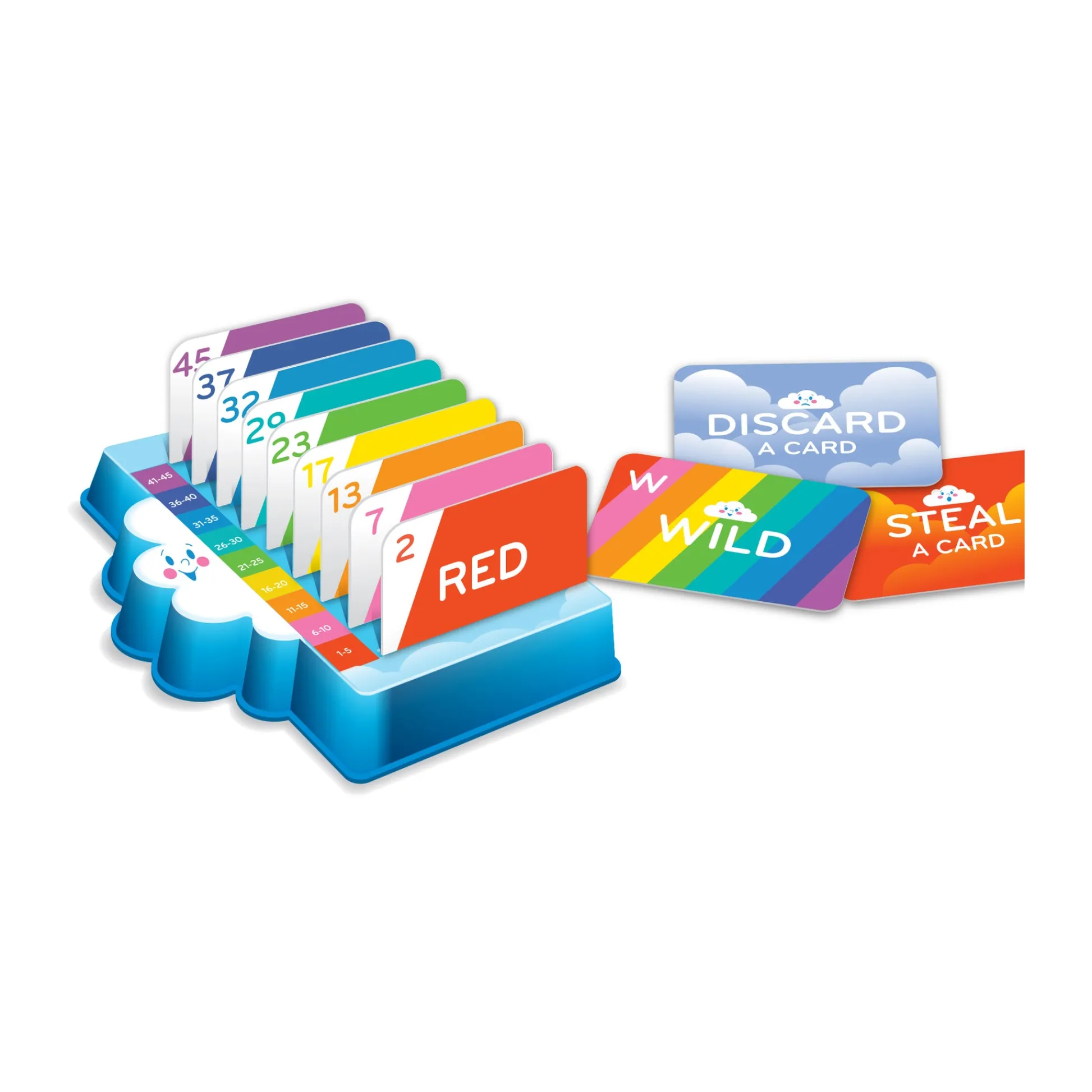AreYouGame Rack-O Jr. Rainbow Sequence Card Game* Card Games