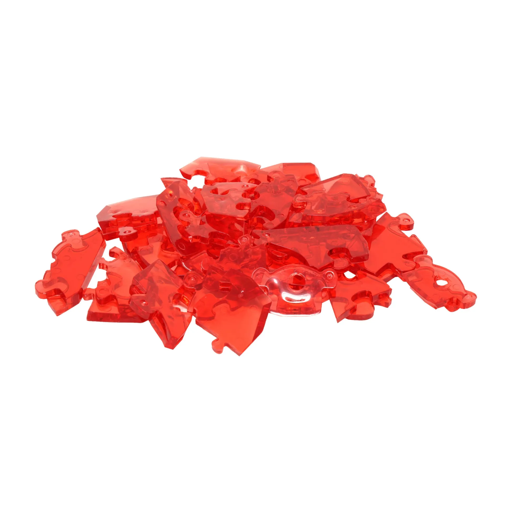 AreYouGame Radiant Ruby 3D Crystal Puzzle - Challenge Your Mind, 43 Pieces* Puzzles