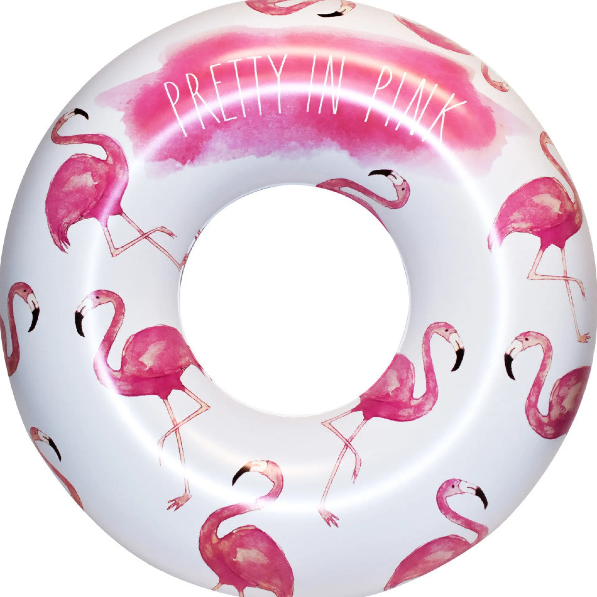 Flat River Group Rae Dunn Jumbo 48" Flamingo Ring Float - Durable Inflatable Pool Tube* Swimming Pools & Water Toys