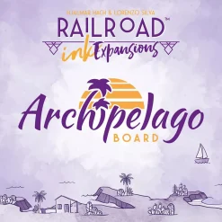 Flat River Group Railroad Ink Archipelago Expansion Board Game, Ages 8+, 1-4 Players* Board Games|Role-Playing Games