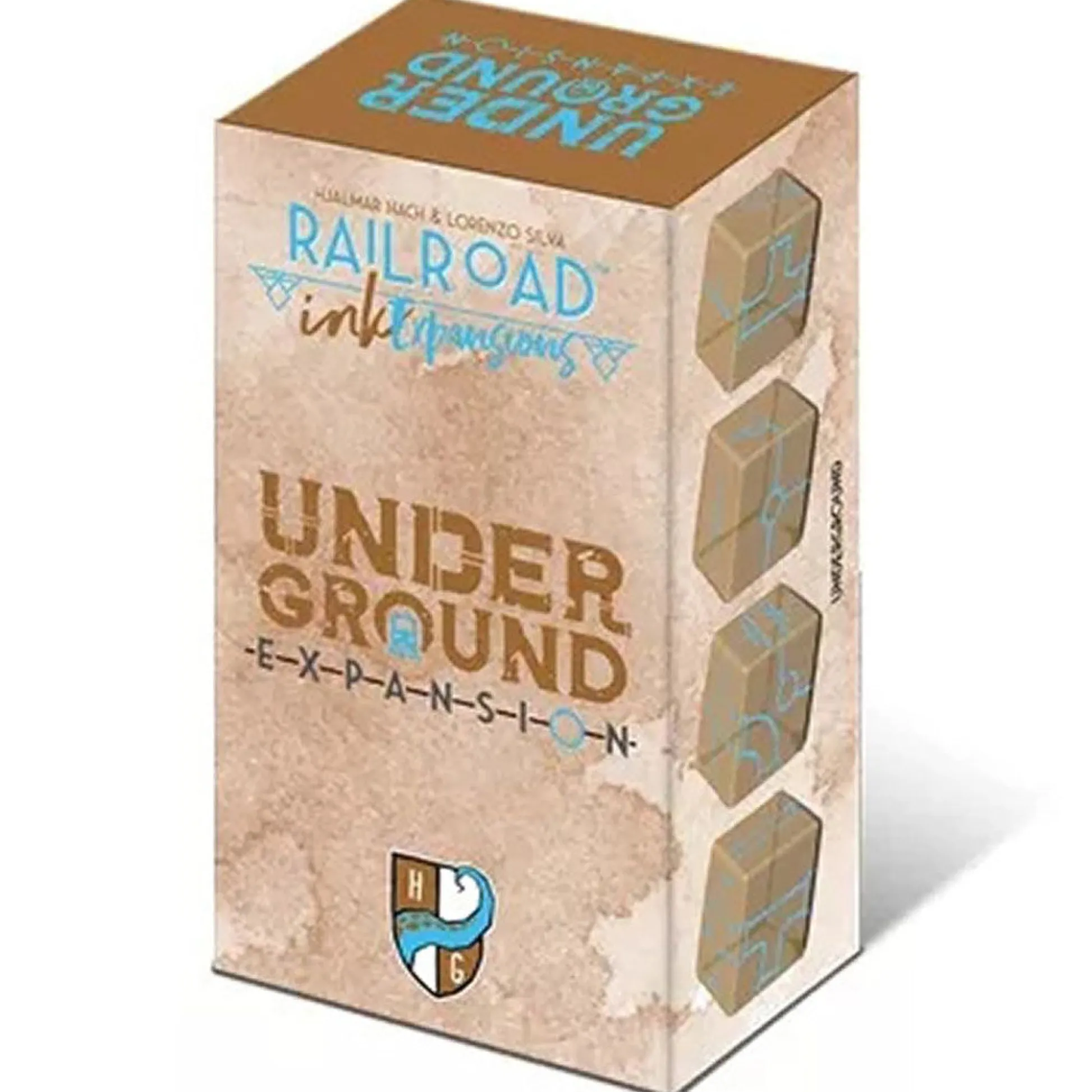 Flat River Group Railroad Ink: Underground Expansion Strategy Game Pack* Strategy Games
