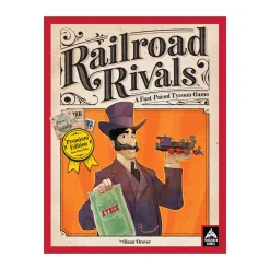 AreYouGame Railroad Rivals Premium Edition Strategy Board Game* Board Games|Role-Playing Games