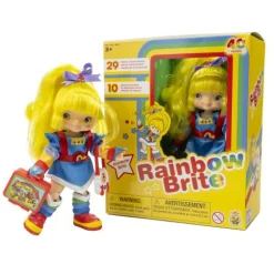 Calendar Holdings, LLC Rainbow Brite 5.5in Fashion Doll with Accessories - Threaded Hair* Fashion Dolls|Stuffed Animals & Plush Toys