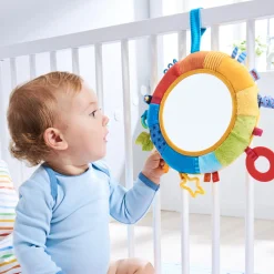 HABA USA Rainbow Discovery Mirror ‚Äì Colorful Sensory Toy for Infants* Developmental Toys