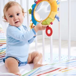 HABA USA Rainbow Discovery Mirror ‚Äì Colorful Sensory Toy for Infants* Developmental Toys