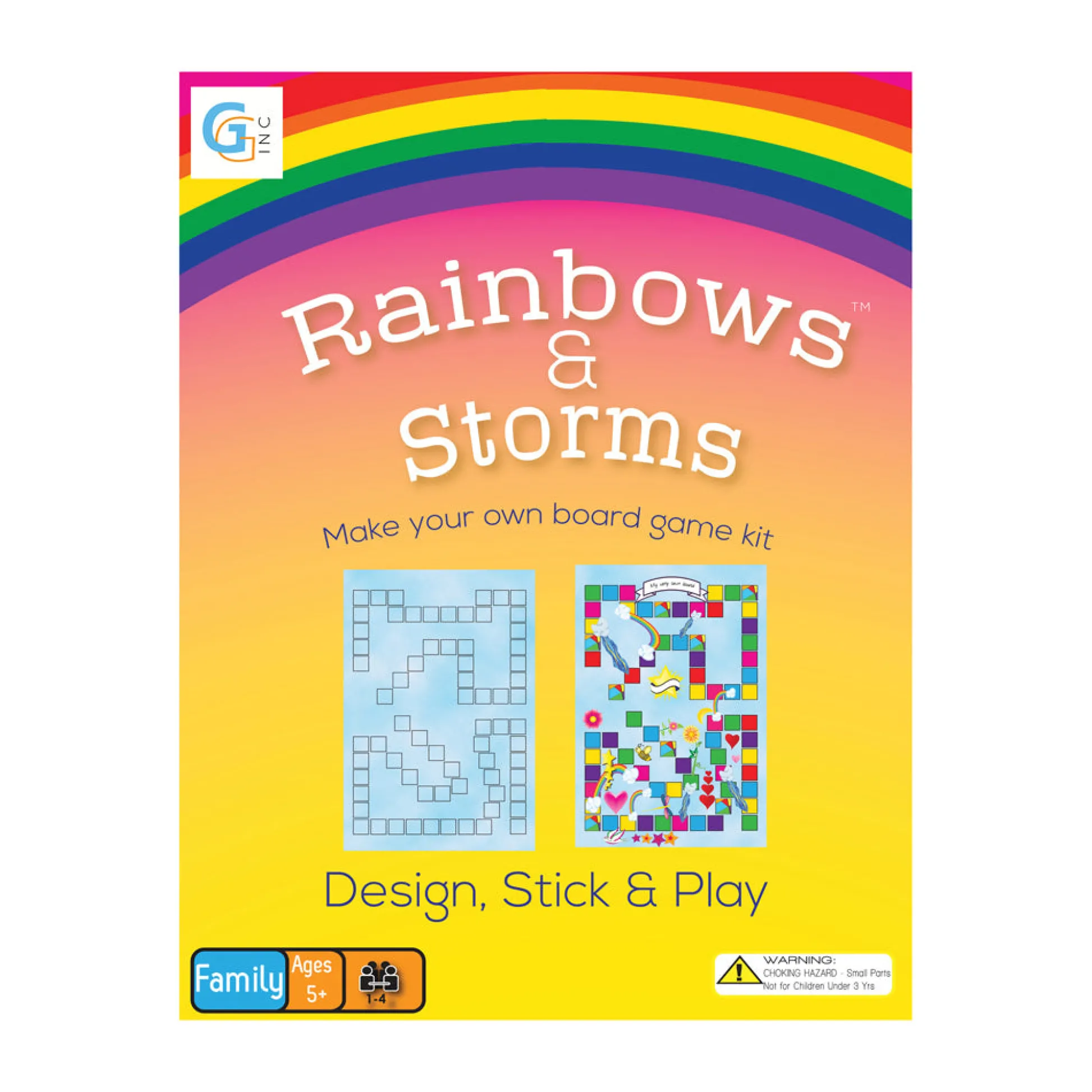 AreYouGame Rainbows & Storms Family Board Game by Griddly Games* Board Games|Role-Playing Games