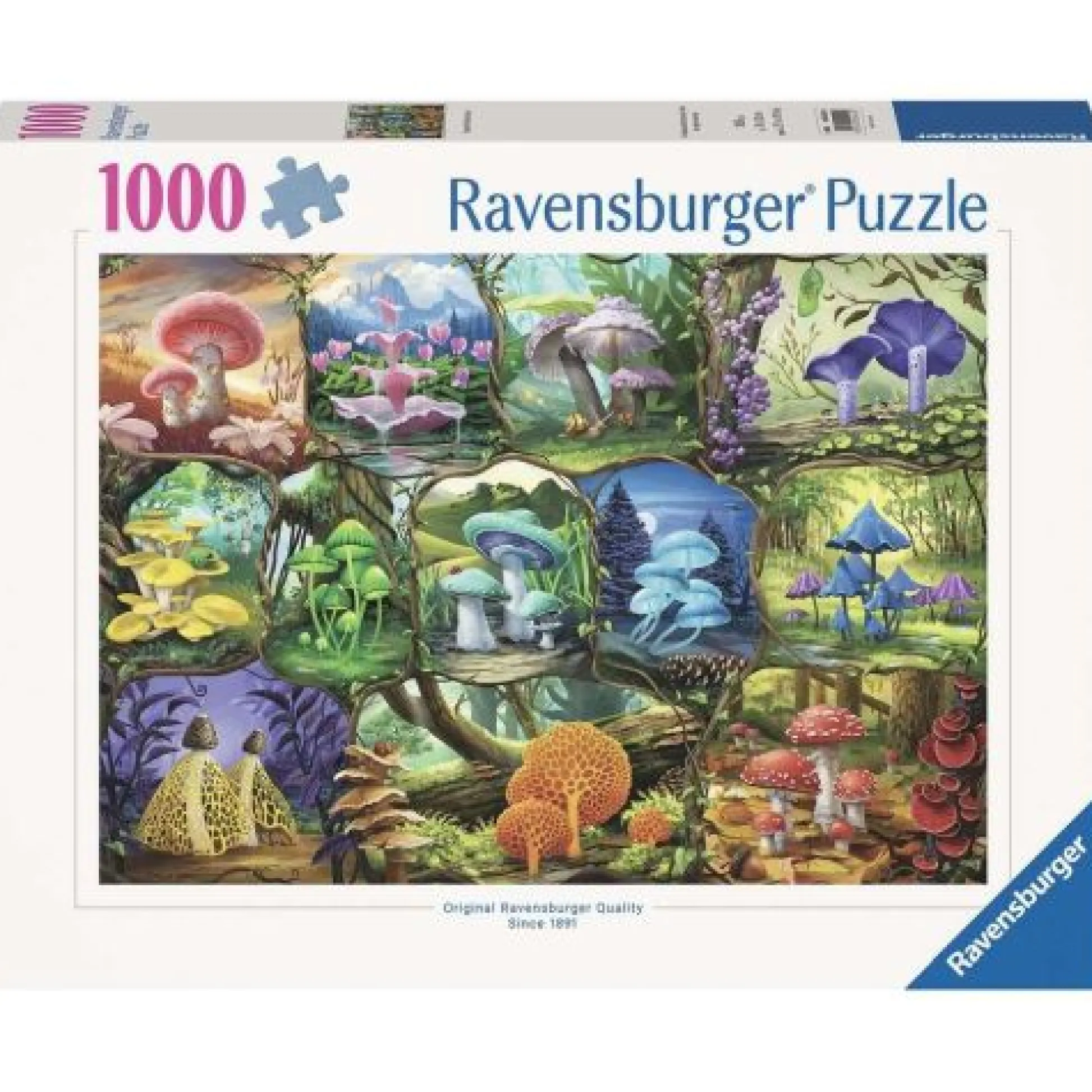 Calendar Holdings, LLC Ravensburger Beautiful Mushrooms Jigsaw Puzzle - 1000pc* Puzzles