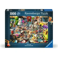 Calendar Holdings, LLC Ravensburger Dog Walker Vibrant Park Scene Puzzle - 1000 pc* Puzzles