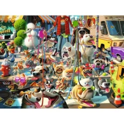 Calendar Holdings, LLC Ravensburger Dog Walker Vibrant Park Scene Puzzle - 1000 pc* Puzzles