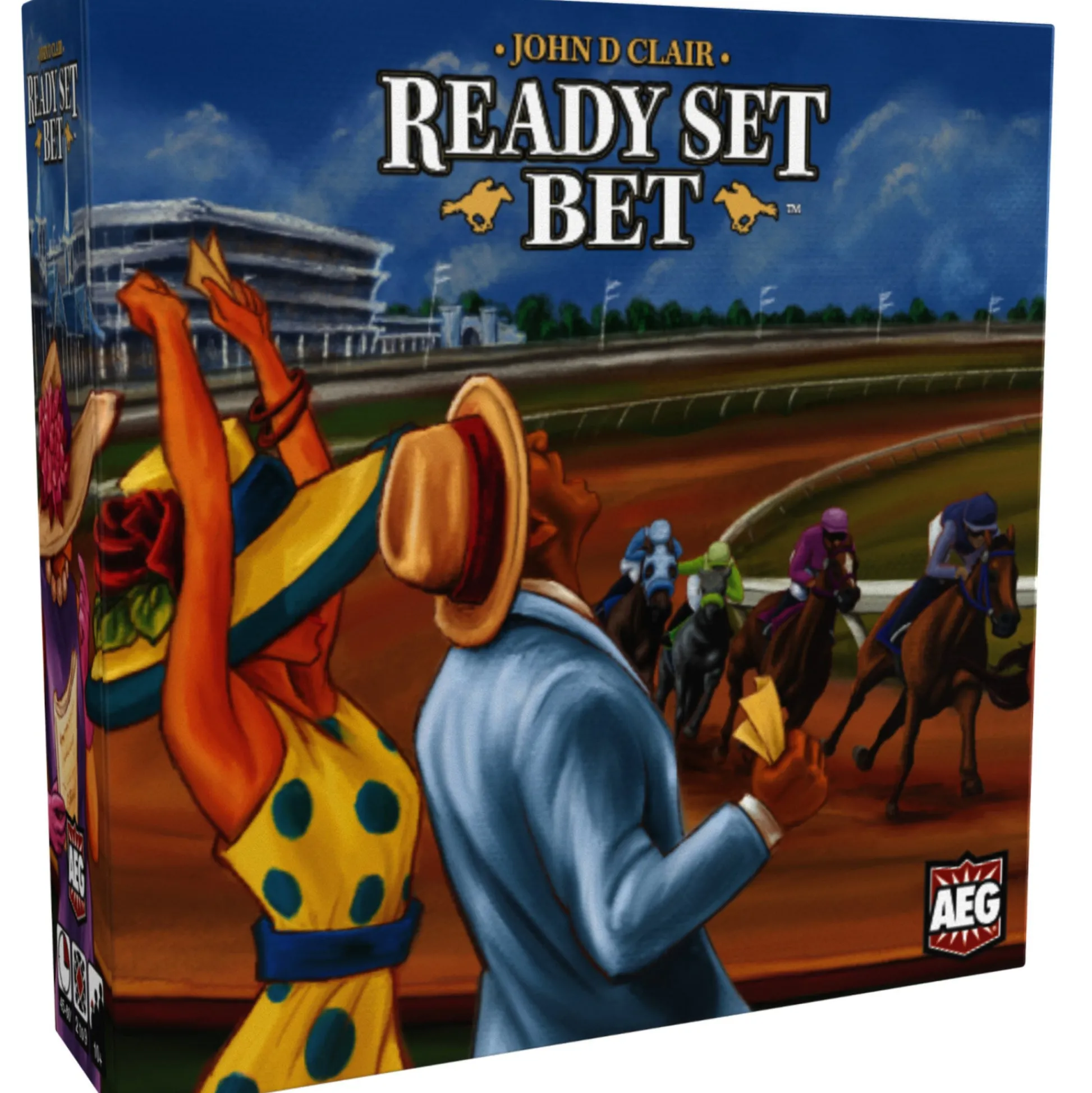 Flat River Group Ready Set Bet Horse Racing Board Game by Alderac Entertainment Group* Board Games|Role-Playing Games