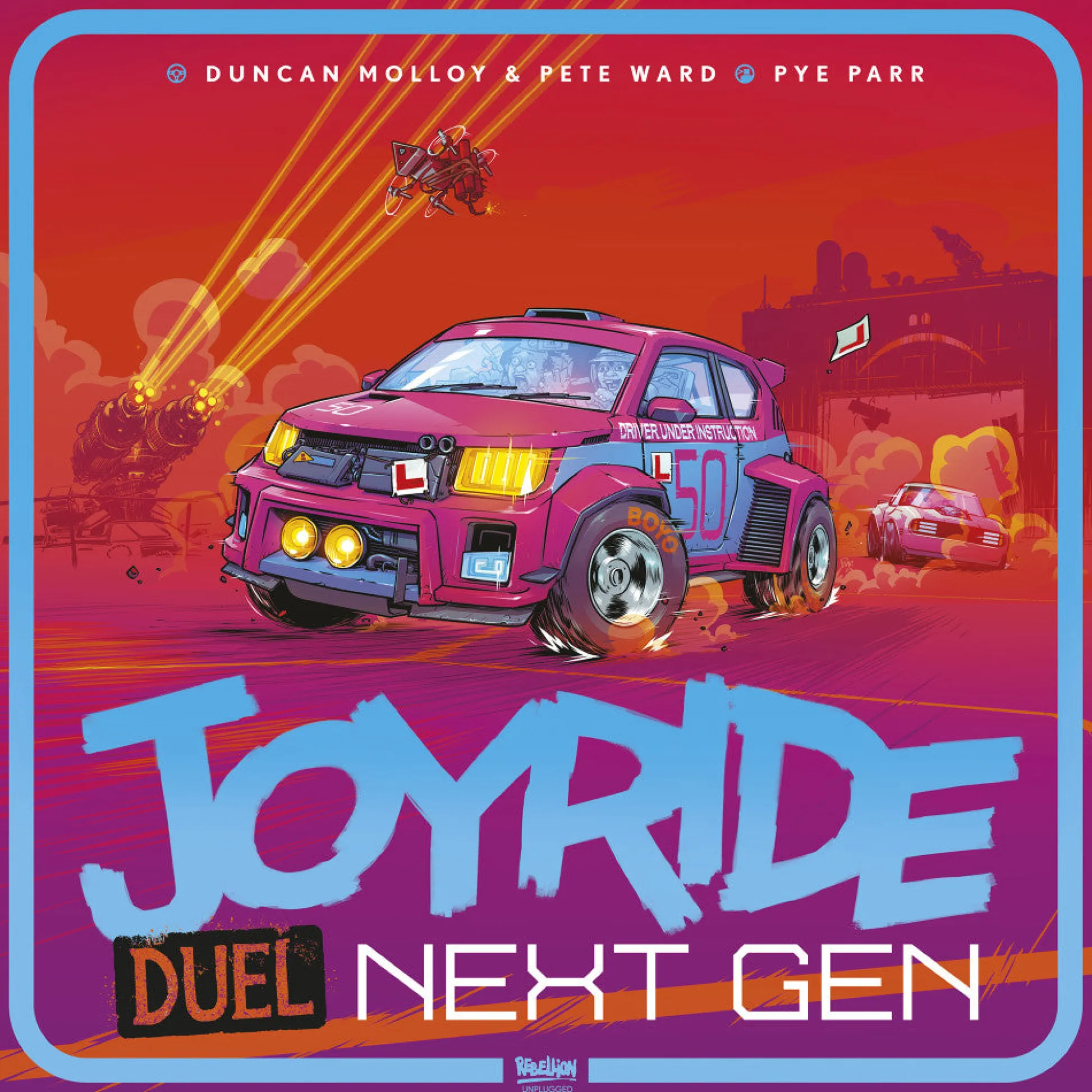 Flat River Group Rebellion Unplugged: Joyride Next Gen - Ultimate 2 Player Car Combat Game* Role-Playing Games|Board Games