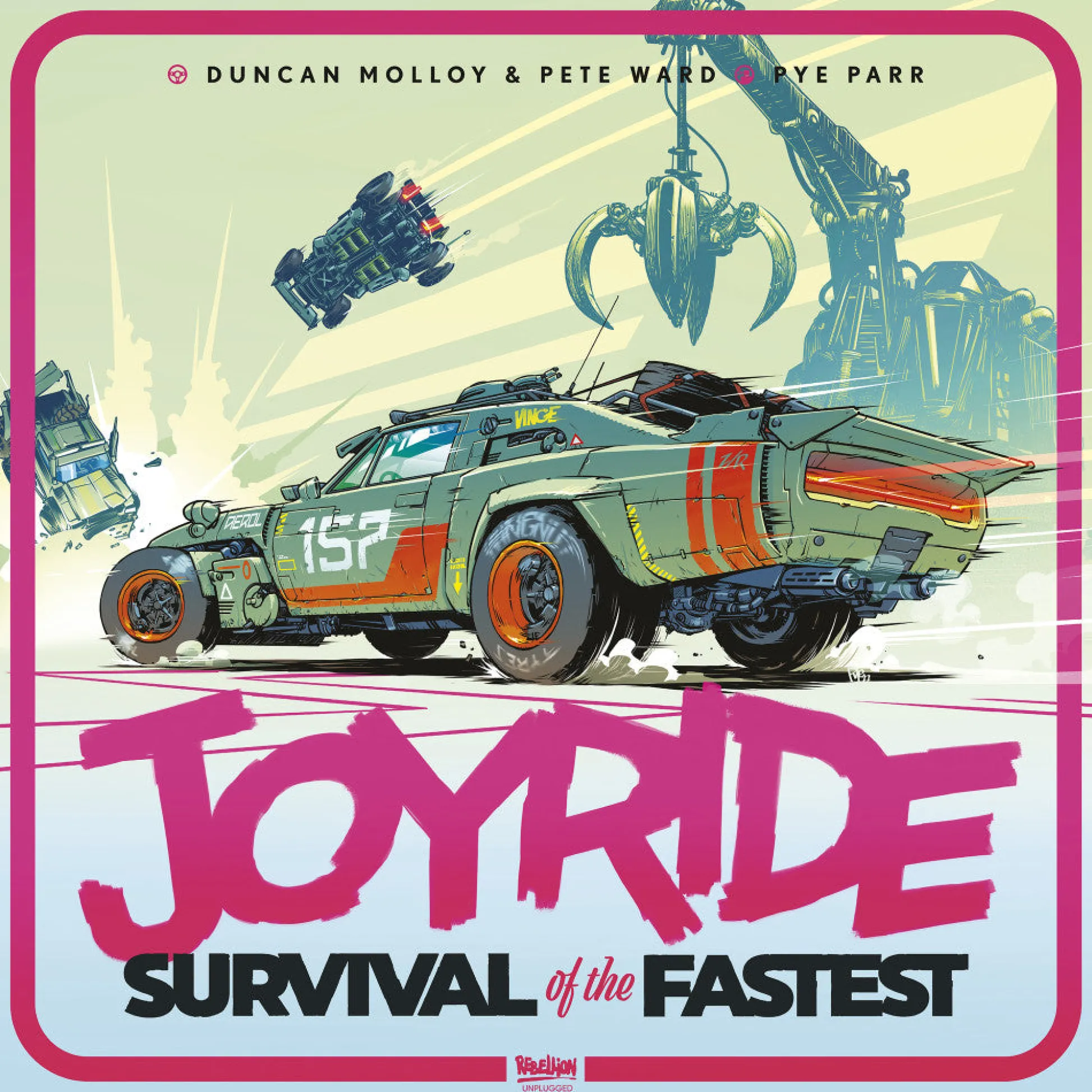 Flat River Group Rebellion Unplugged: Joyride - Car Combat Thrills Board Game* Role-Playing Games|Board Games