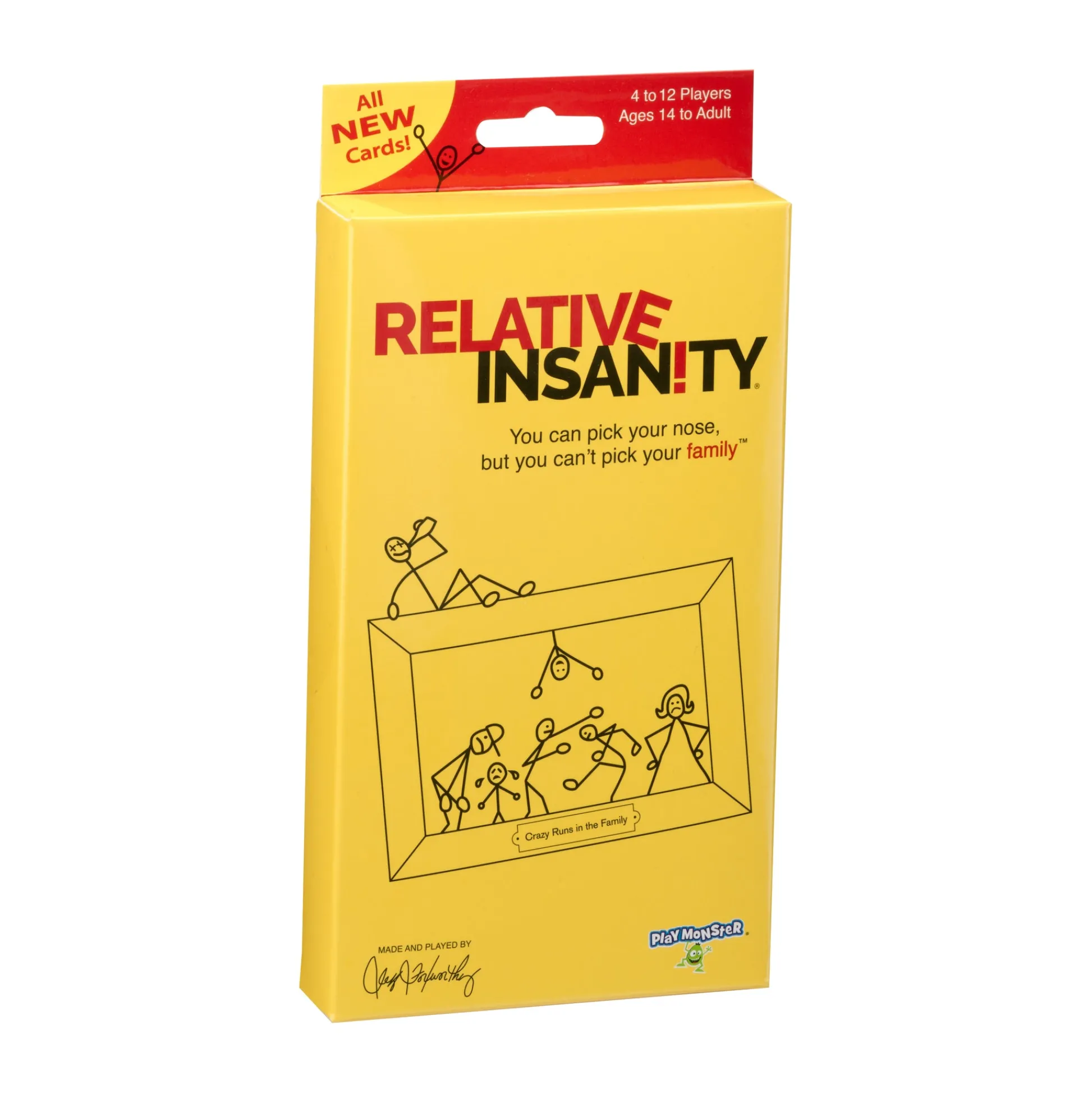 AreYouGame Relative Insanity Hilarity Unleashed Card Game* Social & Emotional Skills|Card Games
