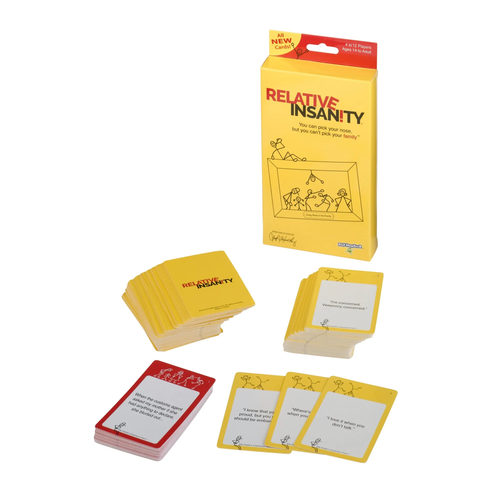 AreYouGame Relative Insanity Hilarity Unleashed Card Game* Social & Emotional Skills|Card Games