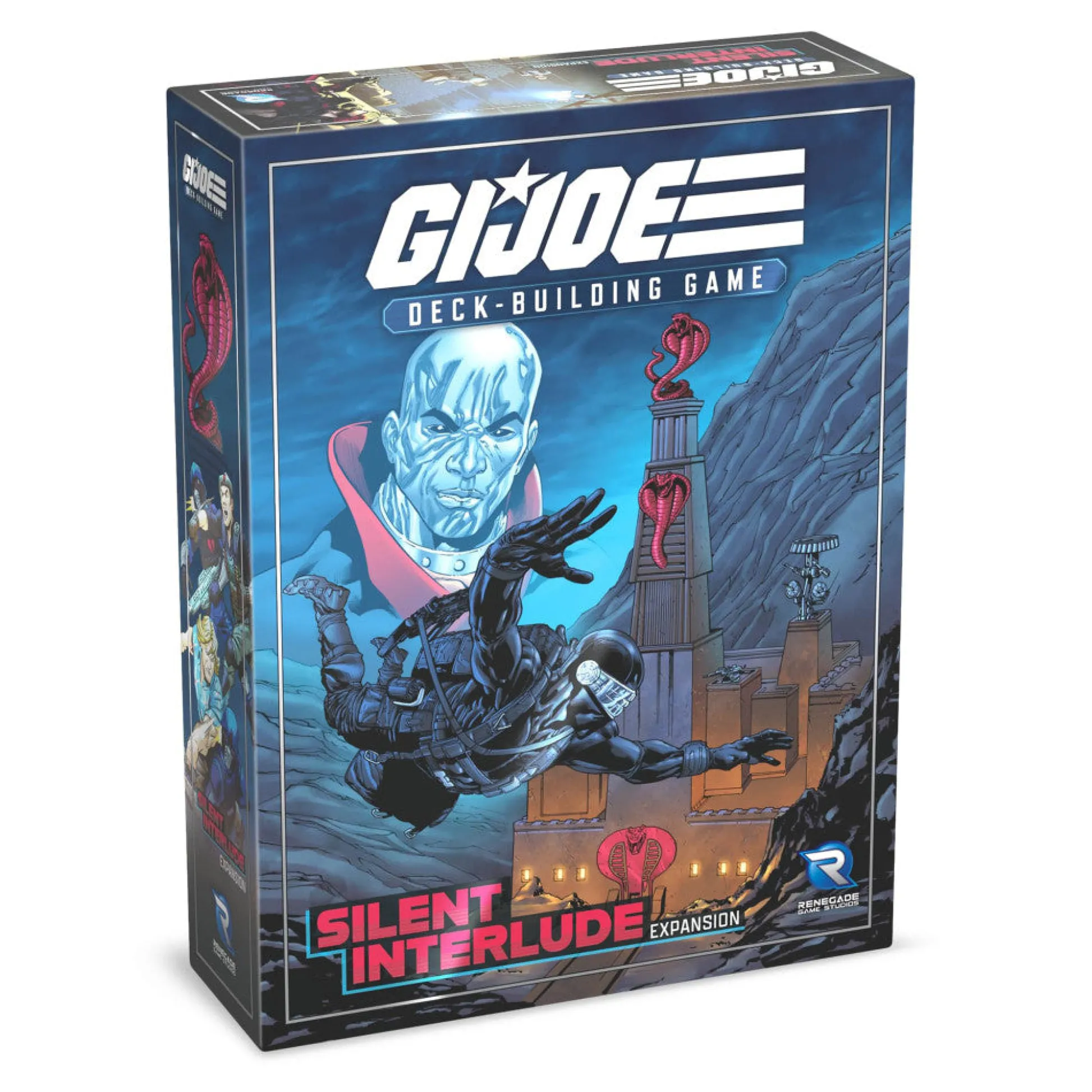 Flat River Group Renegade Game Studios G.I. JOE Silent Interlude Expansion Deck-Building Game* Card Games