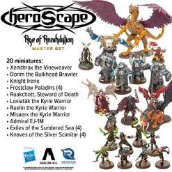 Flat River Group Renegade Game Studios: Heroscape - Age of Annihilation Master Set* Miniature Figures & Games