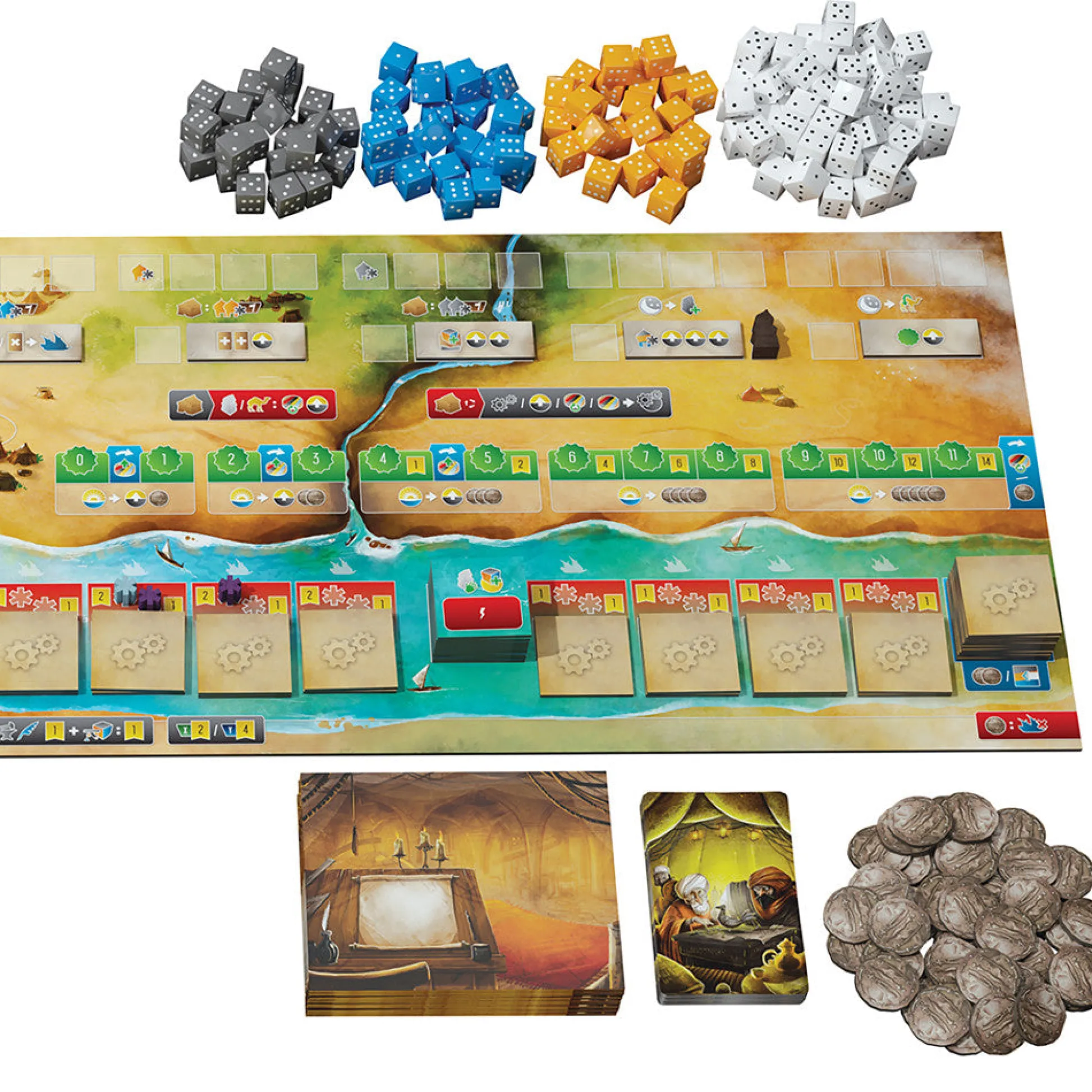 Flat River Group Renegade Game Studios: Masterminds and Machinations in South Tigris Strategy Game* Strategy Games