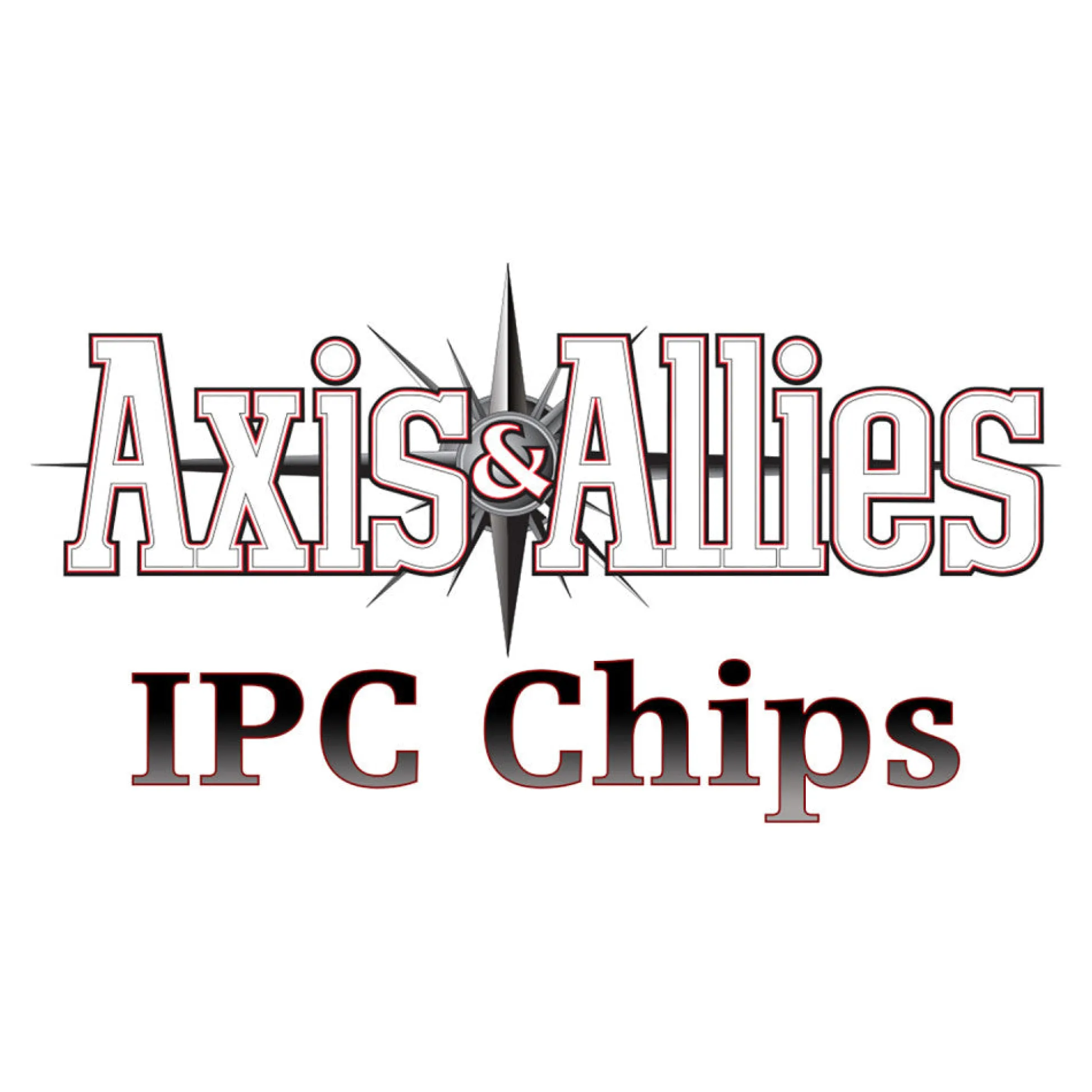 Flat River Group Renegade Games Studio Axis & Allies IPC Chips - Deluxe 75 Piece Set* Role-Playing Games|Board Games