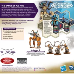 Flat River Group Renegade Heroscape: Revna’s Rebuke Iron Lich & Necrotech Wraithriders Expansion* Miniature Figures & Games