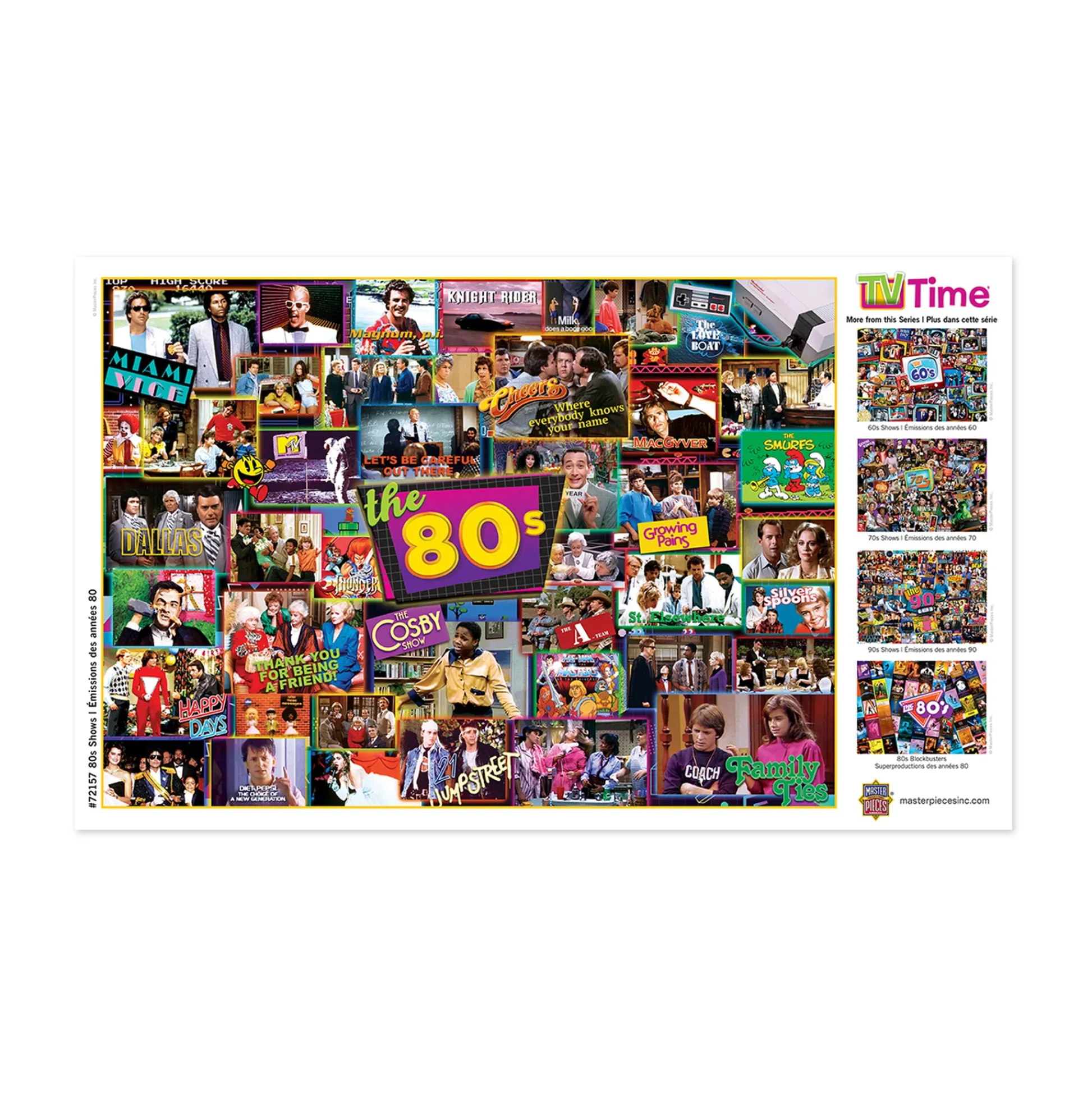 AreYouGame Retro TV Hits Jigsaw Puzzle - 1000 pc* Puzzles