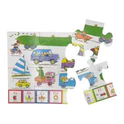 AreYouGame Richard Scarry's Things That Go! Giant Floor Puzzle - 26 pc* Puzzles