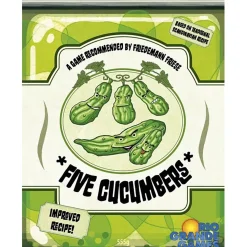 Flat River Group Rio Grande Games Five Cucumbers: Ultimate Strategy Card Frenzy* Card Games