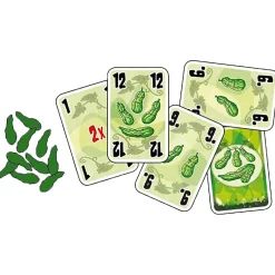 Flat River Group Rio Grande Games Five Cucumbers: Ultimate Strategy Card Frenzy* Card Games