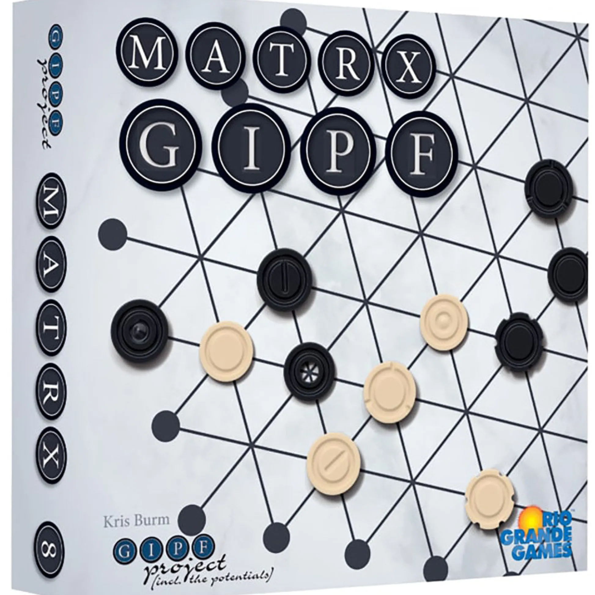 Flat River Group Rio Grande Games: Matrx Gipf - Strategic Duel Board Game for Two* Strategy Games