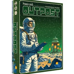 Flat River Group Rio Grande Games Power Grid Outpost: Conquer the Grid Economic Strategy Game* Strategy Games