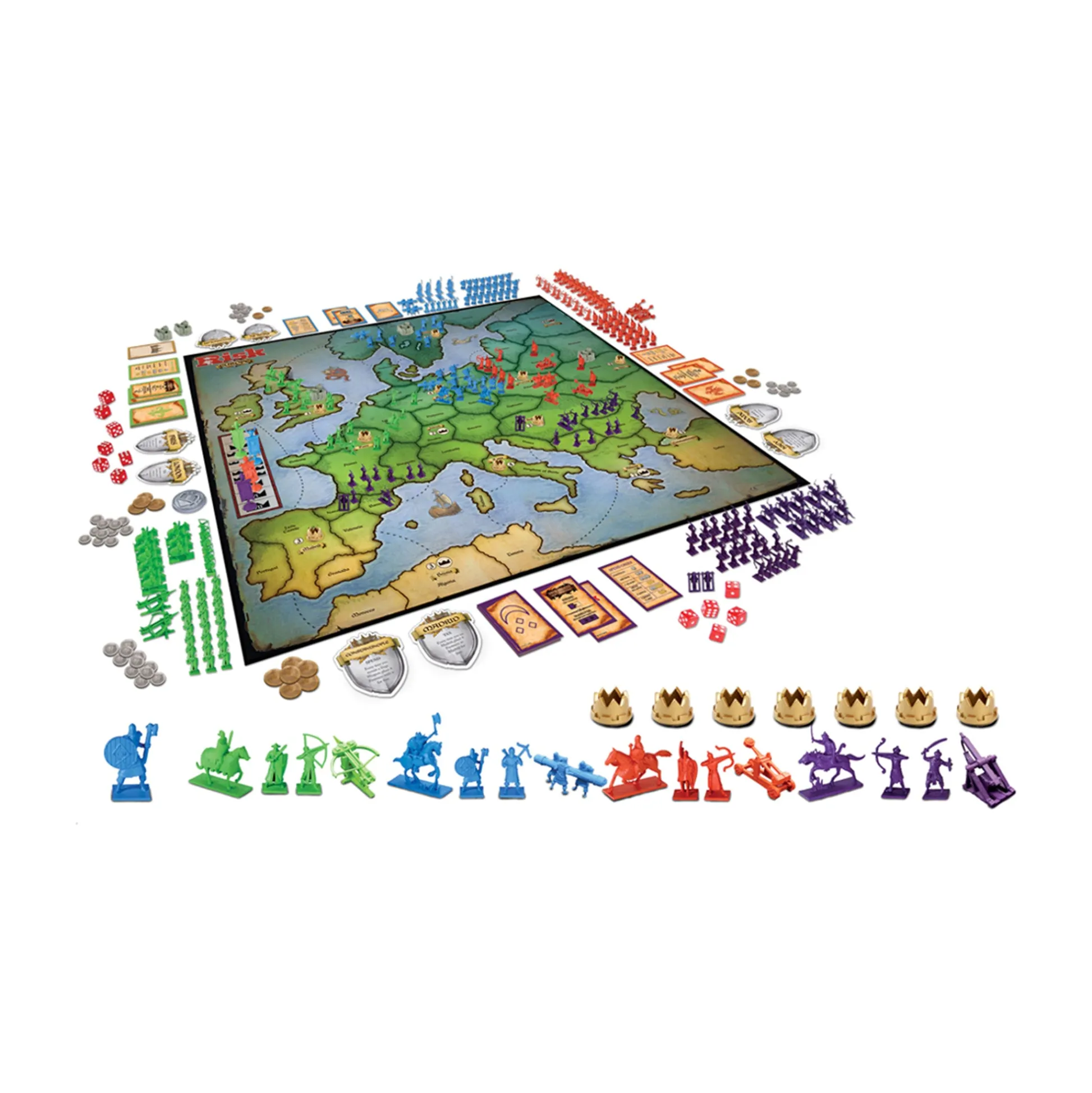 AreYouGame Risk Europe Medieval Conquest Strategy Board Game* Role-Playing Games|Board Games