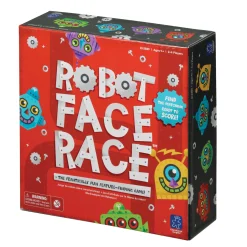 AreYouGame Robot Face Race Game: Color Matching Family Board Game* Role-Playing Games|Board Games