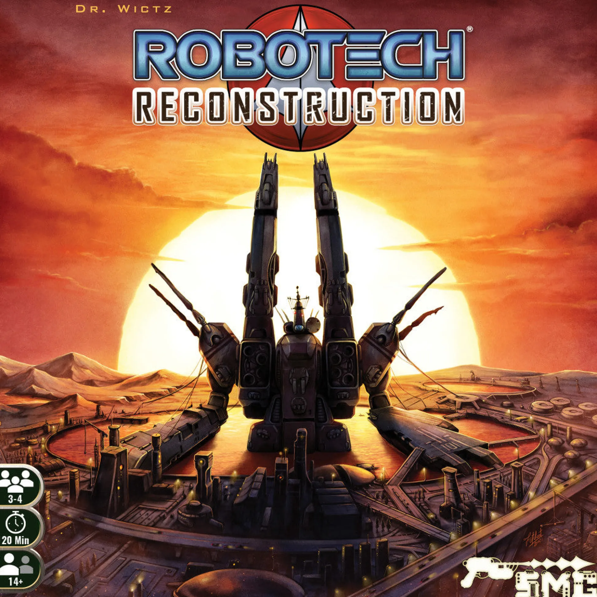 Flat River Group Robotech: Reconstruction - The Ultimate Strategy Board Game by Strange Machine Games* Role-Playing Games|Board Games