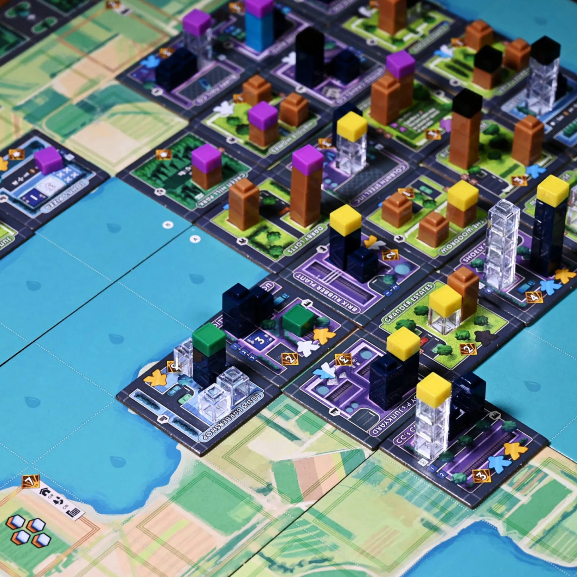 Flat River Group Rolling Heights City Building Strategy Board Game by Alderac Entertainment Group* Board Games|Role-Playing Games