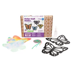 Educators Resource Roylco Artistic Flutter Craft Mobiles Kit - 21 Piece Set* Crafts & Activities