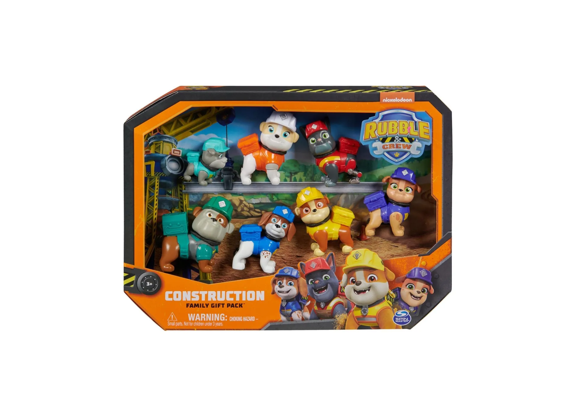 Macy's - Supplier Rubble & Crew Construction Crew Toy Figures Pack - 7 Piece Set* Preschool Education Toys & Activities|Preschool Figures & Playsets