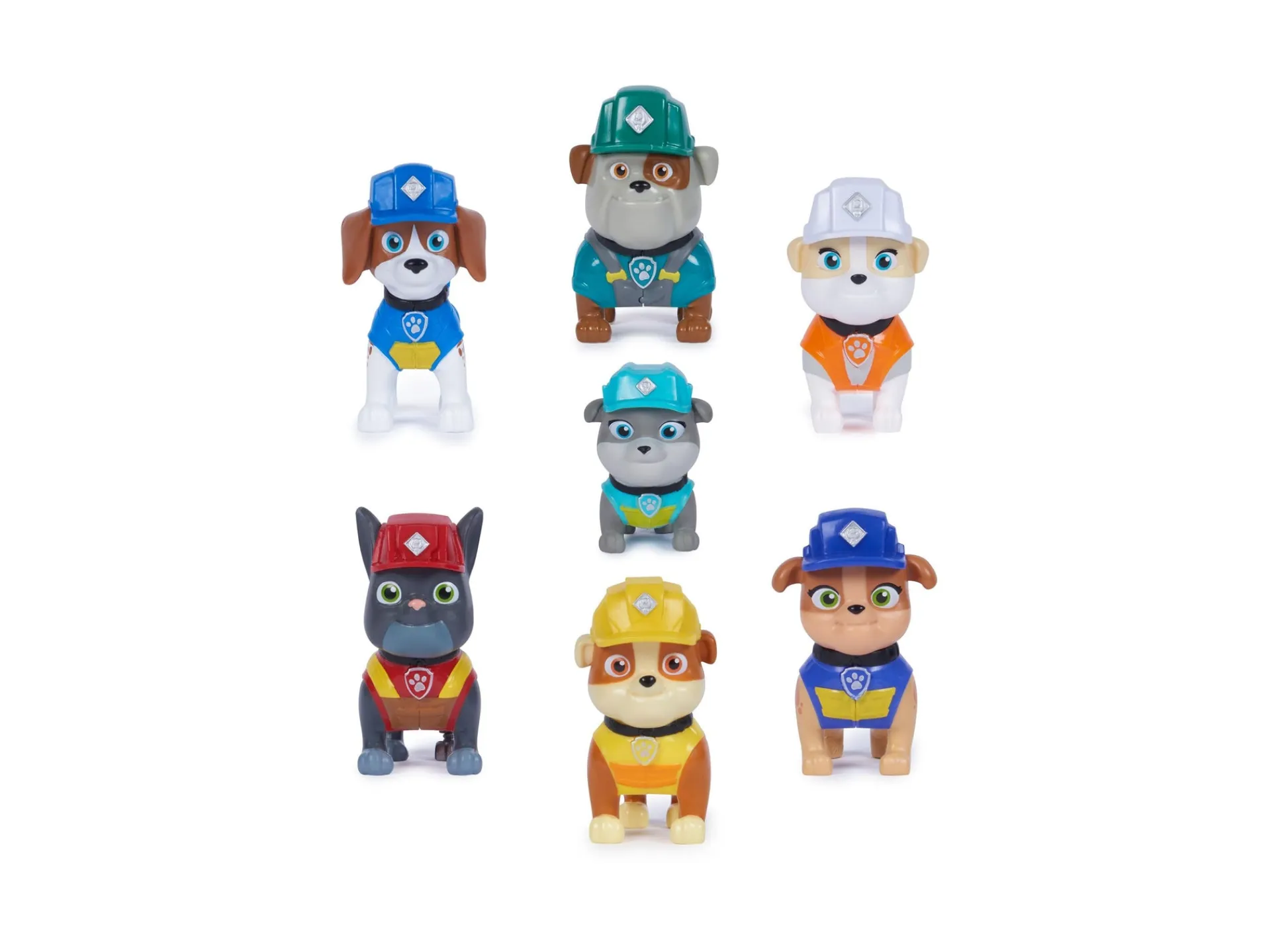 Macy's - Supplier Rubble & Crew Construction Crew Toy Figures Pack - 7 Piece Set* Preschool Education Toys & Activities|Preschool Figures & Playsets