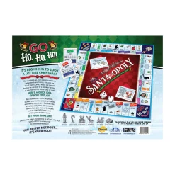 AreYouGame Santa-Opoly Holiday Themed Monopoly Style Board Game* Board Games|Role-Playing Games