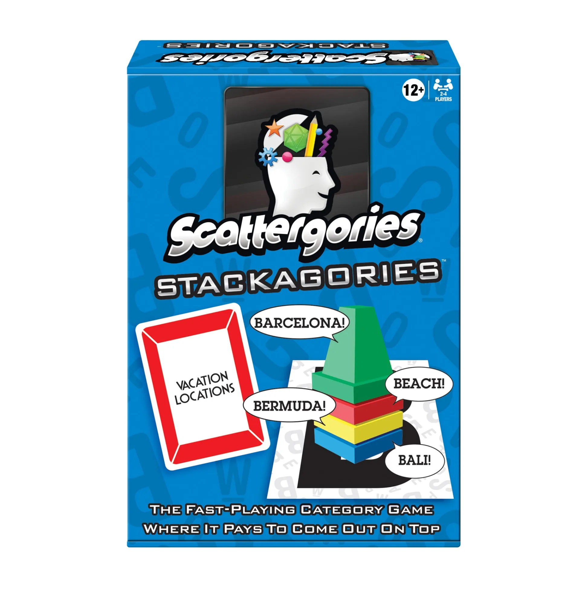 AreYouGame Scattergories Stackagories Tower-Building Category Game* Family & Entertainments Games